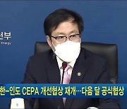 한-인도 CEPA 개선협상 재개..다음 달 공식협상