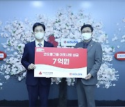 [포토] 코오롱, 희망나눔 성금 7억원