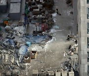 광주 화정동 아파트 외벽 붕괴 사고 구조 작업 재개