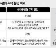 애물단지 '1+1 분양' 대신..정비사업 '세대구분형' 는다