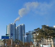 춘천 신축 고층 아파트서 화재