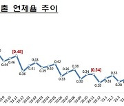 작년 11월말 은행 연체율 0.25% '최저 수준'..코로나 만기연장 '착시'