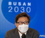 박형준 부산시장, 두바이엑스포 찾아 2030부산세계박람회 유치 홍보