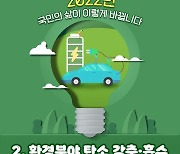 2022년 환경정책 이렇게 달라집니다 - ② 환경분야 탄소 감축·흡수