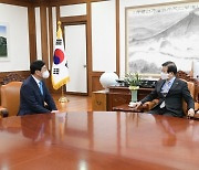 이춘희 세종시장 국회 방문, 박병석 국회의장 면담
