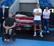 기아, 2022 호주오픈 테니스대회 공식 차량 전달식