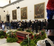 Italy EU Sassoli Funerals