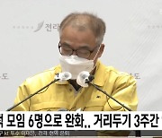 사적 모임 6명으로 완화 거리두기 3주간 연장