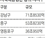 서울 강남구 GRDP 71조8000억.. 강북구의 22배