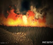 강원 정선 귤암리 산불(1보)