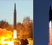 [영상]北 올 들어 세 번째 미사일..평북에서 단거리탄도미사일 2발(종합)