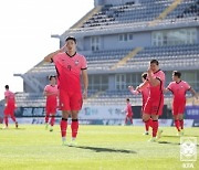 'A매치 데뷔골' 조규성 "김진규 패스 고마워..오늘 내 점수는 80점"