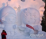 CHINA-HEILONGJIANG-HARBIN-SNOW SCULPTURE-EXPO (CN)