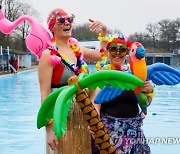 BRITAIN CHARITY SWIM