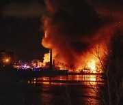 Chemical Plant-Fire