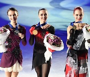 발리예바 등 러시아 女피겨 유럽선수권 금-은-동 싹쓸이