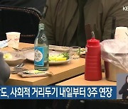 광주시·전남도, 사회적 거리두기 내일부터 3주 연장