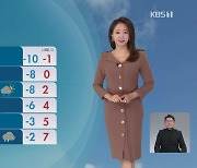 [뉴스9 날씨] 중부·전북·경북 한파특보!..내일 서울 -9도