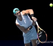 AUSTRALIA TENNIS AUSTRALIAN OPEN PRACTICE