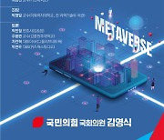 김영식 의원, '메타버스진흥법' 토론회 20일 개최
