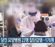 당진 요양병원 23명 집단감염..대전·세종·충남 176명 신규 확진