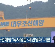 대우조선해양 '독자생존·재민영화' 거론