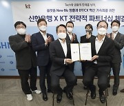 KT, 신한은행과 동맹..메타버스·NFT 등 전방위 협력