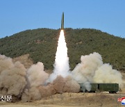 북한, 평양 순안서 발사한 단거리 탄도미사일 2발..비행거리 380km, 고도 42km