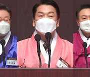 [여론조사] "정권 교체" 55% 육박..안철수 약진 배경?