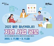 용인시, 청년 동아리 지원사업 참여할 14팀 모집..활동비 최대 250만원 지원
