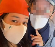 이혜영, ♥남편 깜짝 공개..행복했던 미국 여행 "격리 끝"