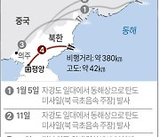 [그래픽] 북한 새해 미사일 발사 일지(종합)
