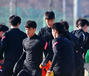 훈련 시작한 U-19 축구대표팀