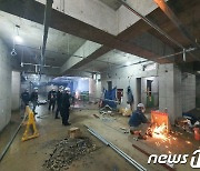 '평택 참사 재발 방지' 경기소방, 신축공사장 불법행위 단속
