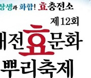 대전효문화뿌리축제, '2022 대한민국축제콘텐츠대상' 수상