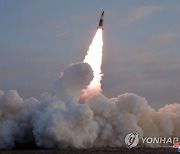 북한 "어제 전술유도탄 검수사격시험 진행"..김정은 불참