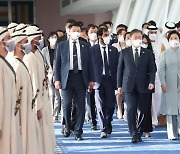 UAE 방문 마친 문재인 대통령