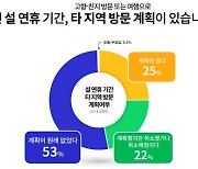 경기도민 75% "설 연휴 고향 방문 계획 없거나 취소"