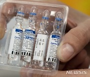 러시아 코로나 백신들 국내 도입 절차 '스톱'