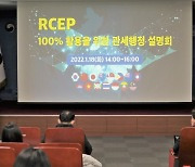 관세청, 日 포함 15개국 참여 'RCEP 활용 전략' 마련