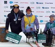 신의현, 장애인 설상 종목 세계선수권대회서 은메달 획득