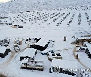 SYRIA REFUGEES WEATHER WINTER