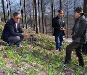 김재현 산림청장, 경남 거창군 임산물 생산 현장 방문