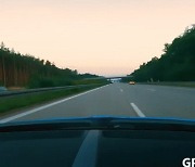 독일 아우토반서 시속 417km로 질주한 체코 부자 [영상]