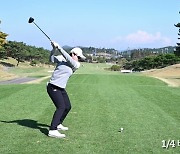 [영상]LPGA 최고참 지은희의 드라이버 샷 슬로모션