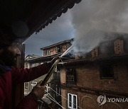 India Kashmir Fire