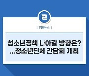 청소년정책 나아갈 방향은?..청소년단체 간담회 개최