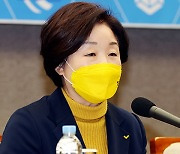심상정, '안희정 성폭력 피해' 김지은 면담