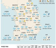 [표] 주말 레저 날씨 (1월 22일~1월 23일)