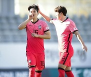 '김진규 선제골' 한국, 몰도바에 1-0 리드